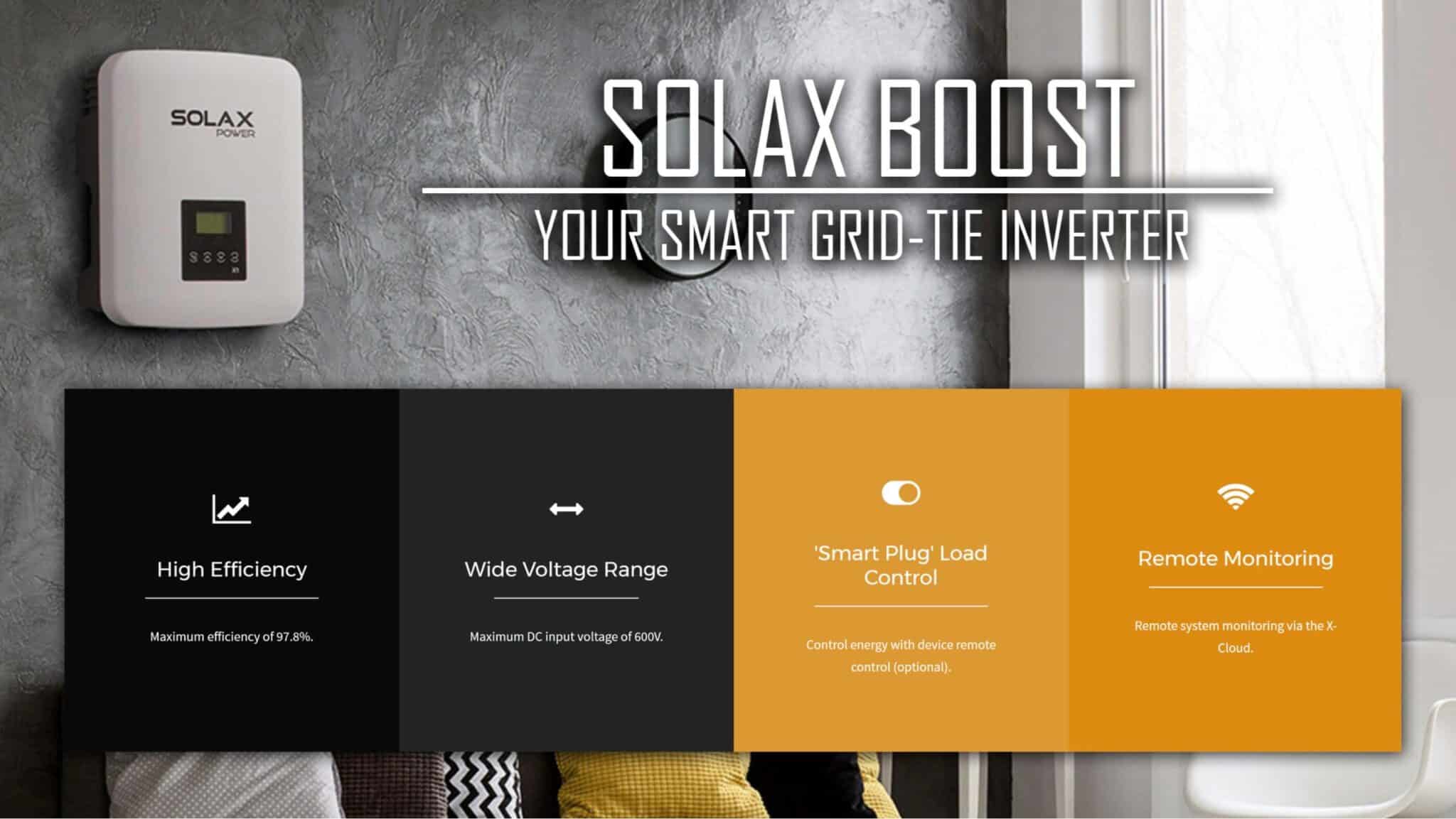 Solax Boos Information